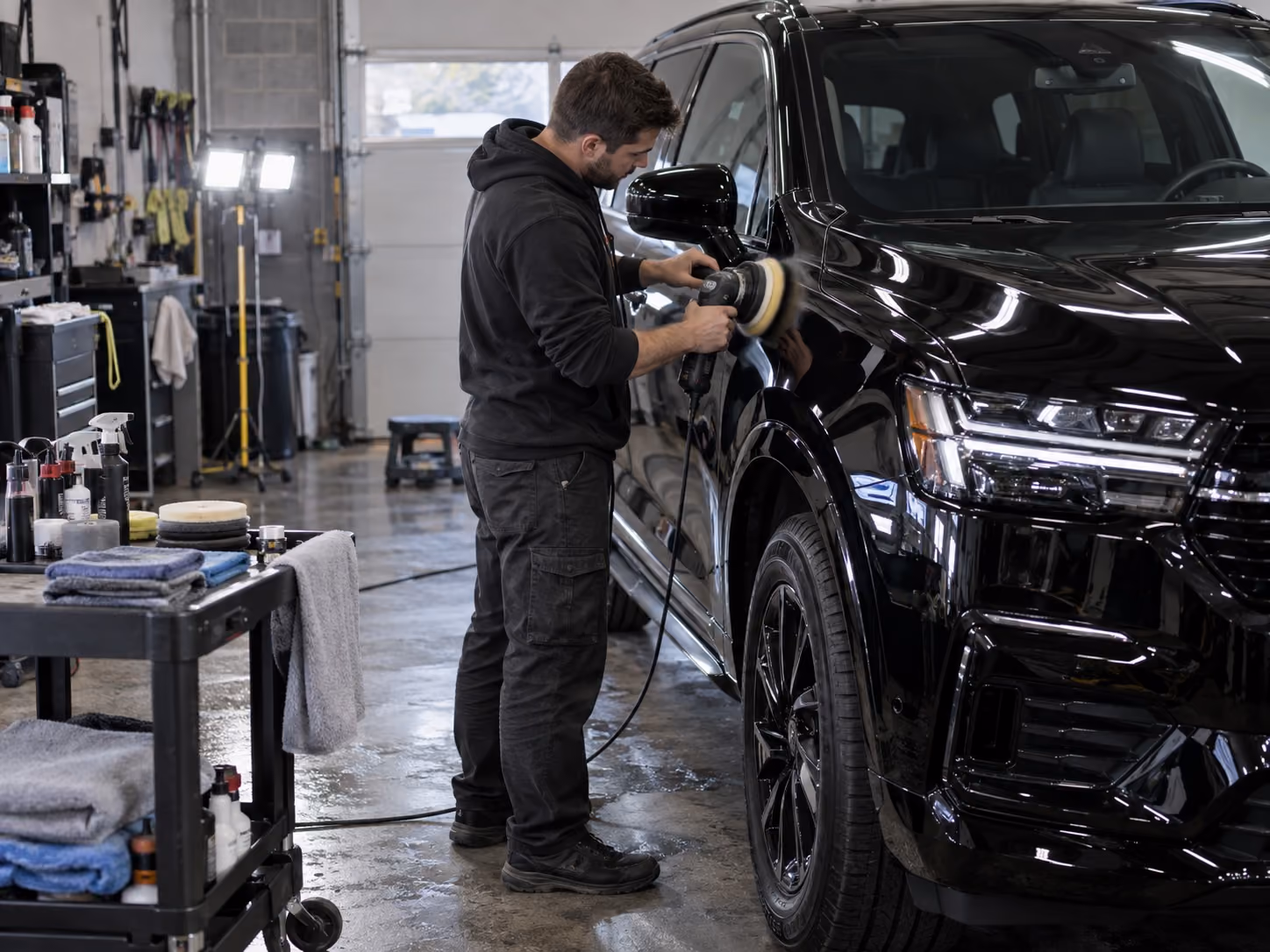 The Attention Detailing workshop in Nerang, Gold Coast